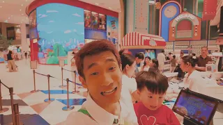 Cả đám con nich qua nước ngoài 🤯🤯đi khu giống disneyland khong lồ 