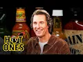 Matthew McConaughey Is Alright Alright Alright While Eating Spicy Wings Hot Ones