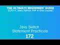 172 Java Switch Statement Practical