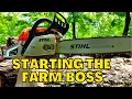 How to Start a Stihl Farm Boss Chainsaw Fires Up Every Time