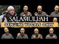 Download Lagu Maher zain x Sulthan Ahmed - Salamullah  (Genuine Vocals only Video) | Acapella