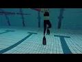 Propulsion and Movement of Atomic Aquatics Split Fins II