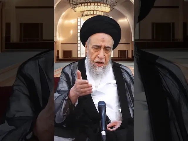 ⁣يكره سلام الرجل على المرأة الشابة - السيد صباح شبر #الفقه #مسائل #السيد_صباح_شبر