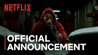 The world of 'Money Heist' continues | Official Announcement | Netflix