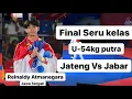 Reinaldy (Jateng) Emas ‼️ U-54kg PON XX Papua 2021