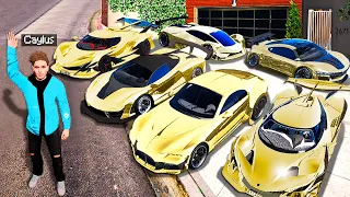Download Collecting QUADRILLIONAIRE CARS In GTA 5! (Mods) MP3