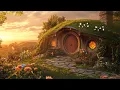 Download Lagu Cozy Hobbit House Sunset 🌄 | Magical Forest Music + Peaceful Nature Ambience 🌿