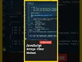 Delete Array Element Filter JavaScript JavaScript in Telugu Javascript Tutorial For Beginners