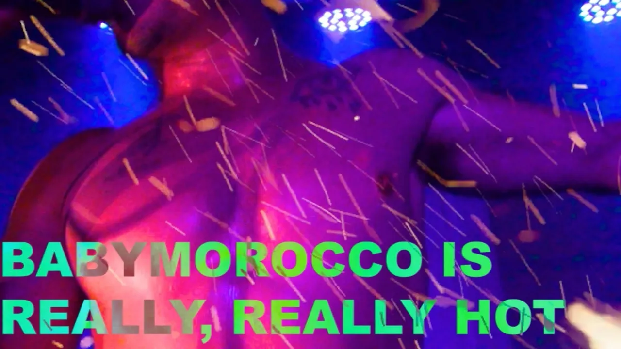 BABYMOROCCO IS REALLY, REALLY HOT - Camcorder, Nightclub, Concert video MISCELLANIA Melbourne/Naarm