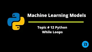 Python - Topic 12