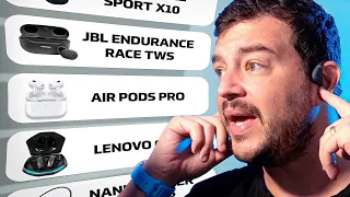 TOP 5 MELHORES FONES de OUVIDO para CORREDORES