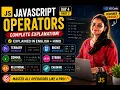 JavaScript Operators Part 2 Comma Relational BigInt String Chaining Operators Day 4