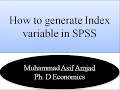 How to generate Index variable in SPSS