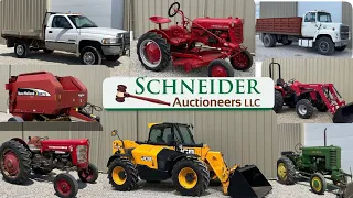 Auction with Schneider Auctioneers - Online Equipment Auction Ends August 19 2023