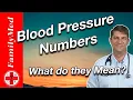 Blood Pressure Numbers What Do They Mean