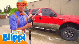 🧽 Чисто-чисто! Автомойка для машин 🚗 Изучай мир с Блиппи