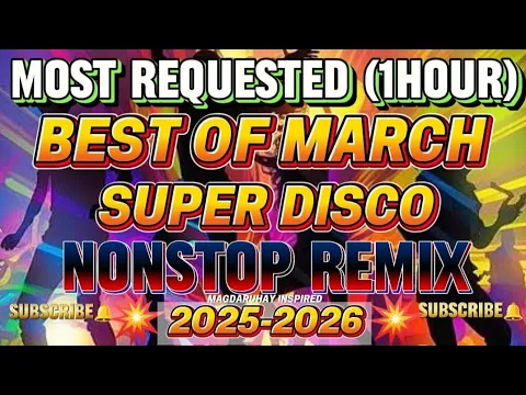 💥BEST DISCO SUPER NONSTOP REMIX | 1HR MOST REQUESTED DISCO PARTY 🦋 2025-2026🦋