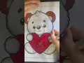 Valentine s Day coloring sheet
