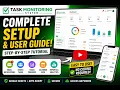 Task Monitoring System Complete Setup User Guide Google Sheets Web App