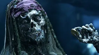 jack sparrow vs barbossa potc the curse of the black pearl 2003 