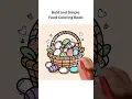 Easter Egg in Basket Coloring Page - Bold and Simple Coloring Book Easter Theme
