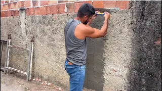 Não Faça Reboco na sua Parede , faça isso é Muito Melhor 