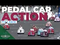 Kids pedal car chaos 2023 Settrington Cup Pt1 Full Race Goodwood Revival