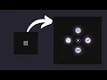 9 Dot Menu CSS Animation HTML CSS iqracs