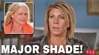 WHOA Meri Brown throws MAJOR SHADE at Christine Brown Woolley