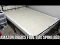 Amazon Basics Full Box Spring Bed