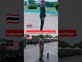 Lagu lapor komandan upacara militer Malaysia vs Thailand #shorts#shortvideo