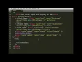 HTML Forms Input and Display in PHP