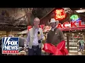 Steve Doocy Luke Snyder visit Santa s Wonderland at Bass Pro Shops