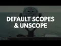 ActiveRecord Default Scopes Unscoped and Unscope