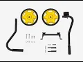 Champion Open Frame Generator Wheel and Handle Kit Installation Model 40065