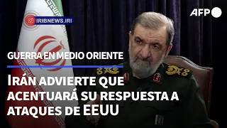 Irán advierte que intensificará su respuesta a los ataques de EEUU | AFP