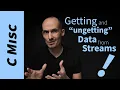 How to get and unget input from streams in C getstring fgetc ungetc