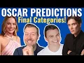 Final Oscar Predictions 2024 Screenplay Director Picture