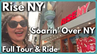 Rise NY Full Exhibit Tour Ride Soarin Over New York NYC Attractions Review