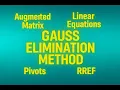 Gauss Elimination Method in Python Step-by-Step Linear Algebra Tutorial for Data Science AI Part 4