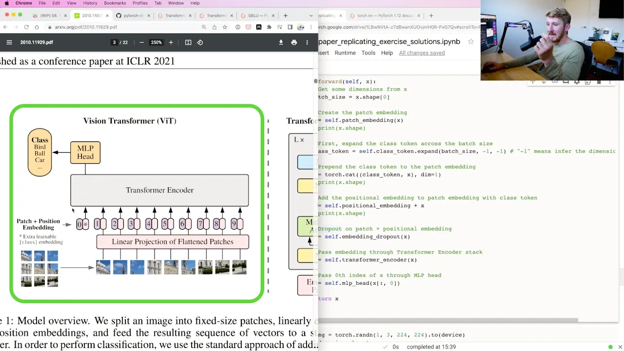 PyTorch Paper Replicating (building a vision transformer with PyTorch)