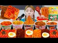 Download Lagu MUKBANG Vuur Pittige Noedels Vuurnoedels🔥Warps Buldak Rijstpapier van HIU 하이유