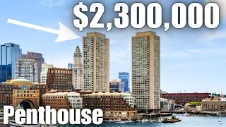 Boston Penthouse Tour 2 3M Waterfront Condo