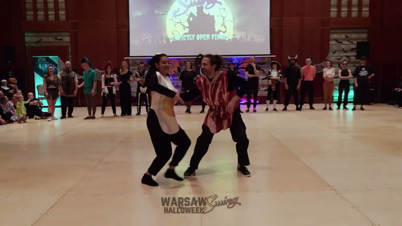 Florian Hamm & Arantxa Lebon - 5th place Strictly Open Finals - Warsaw Halloween Swing 2024