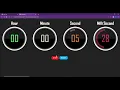 how to make an stopwatch in javascript stopwatch in javascript stopwatch with milliseconds count