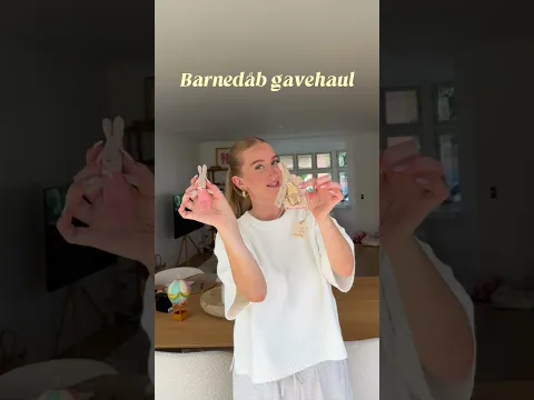 Gavehaul fra Noras barnedåb 💝