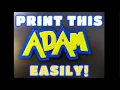 3D Print Customized Name Plates Signs and Words in Different Fonts EASY