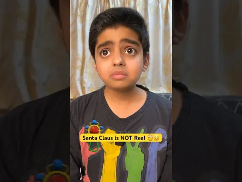Santa Claus is NOT Real 🥺🎅 Chintoo is Heartbroken 💔 #merrychristmas #nitinadvani #shorts