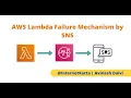 AWS Lambda monitoring mechanism using SNS topic