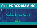Selection Sort in C